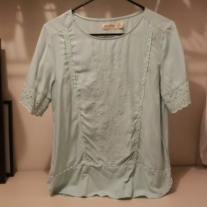 Light Green Faded Glory Top